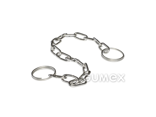Kette für VB und MB Deckel, Edelstahl (AISI 316-DIN 1.440), 